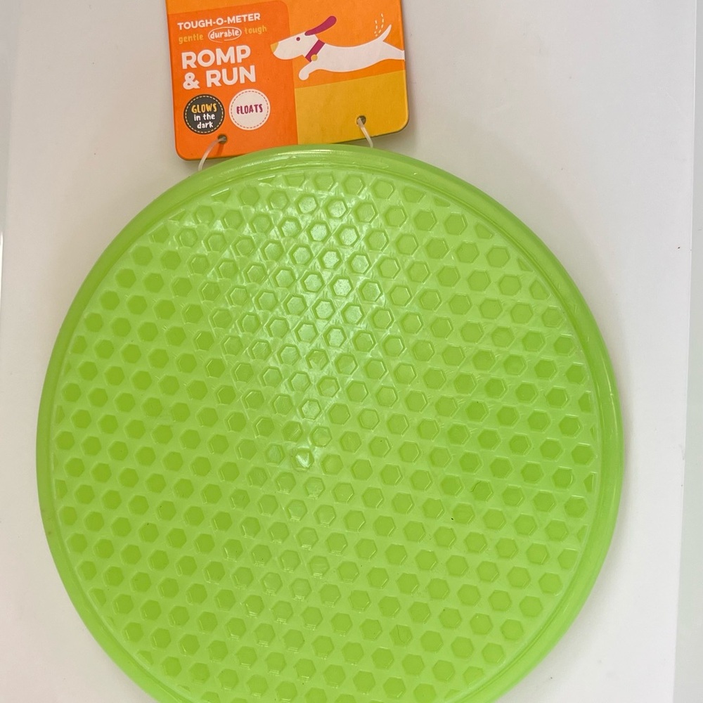 Green Romp & Run Dog Toy